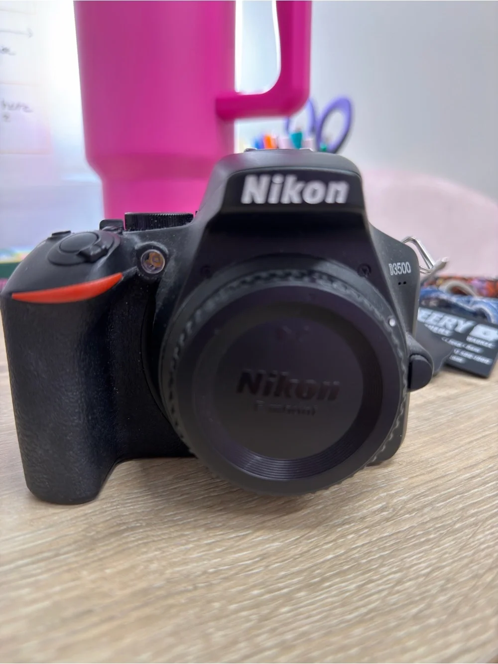 Nikon DSLR (D3500) Camera Body with 5 Lenses in Black